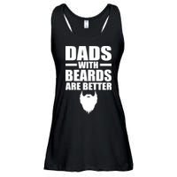 Dads With Beards Are Better Funny Ladies Essential Flowy Tank
