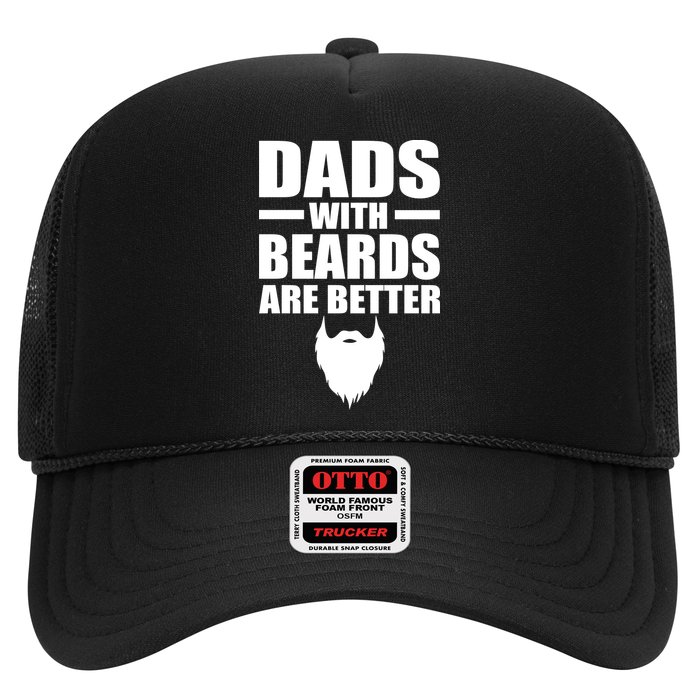 Dads With Beards Are Better Funny Trucker Hat
