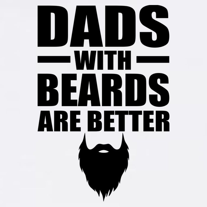 Dads With Beards Are Better Funny Garment-Dyed Sweatshirt