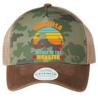 Dadzilla Father Of The Monsters Legacy Tie Dye Trucker Hat