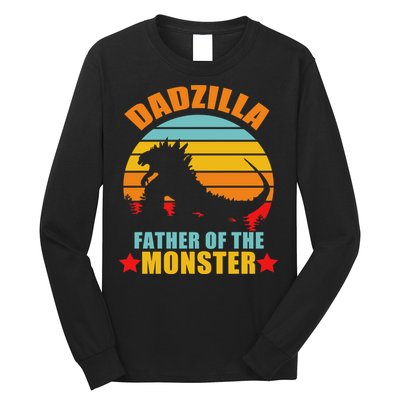 Dadzilla Father Of The Monsters Long Sleeve Shirt