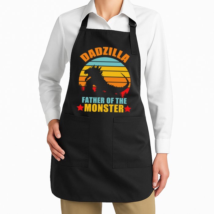 Dadzilla Father Of The Monsters Apron