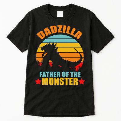 Dadzilla Father Of The Monsters Tall T-Shirt