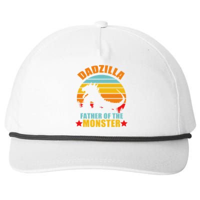 Dadzilla Father Of The Monsters Snapback Five-Panel Rope Hat