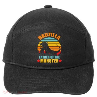 Dadzilla Father Of The Monsters 7-Panel Snapback Hat