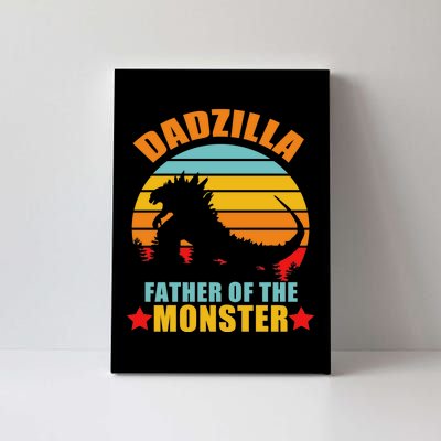 Dadzilla Father Of The Monsters Canvas