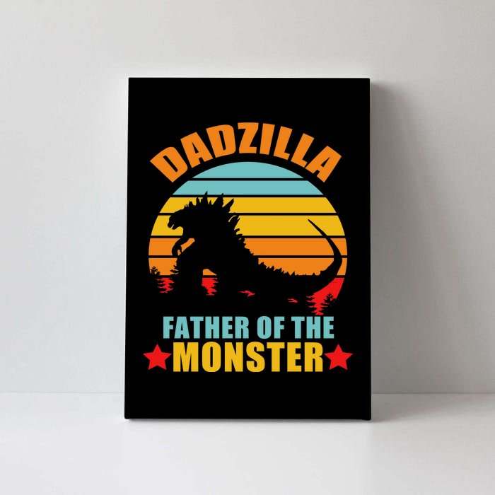 Dadzilla Father Of The Monsters Canvas