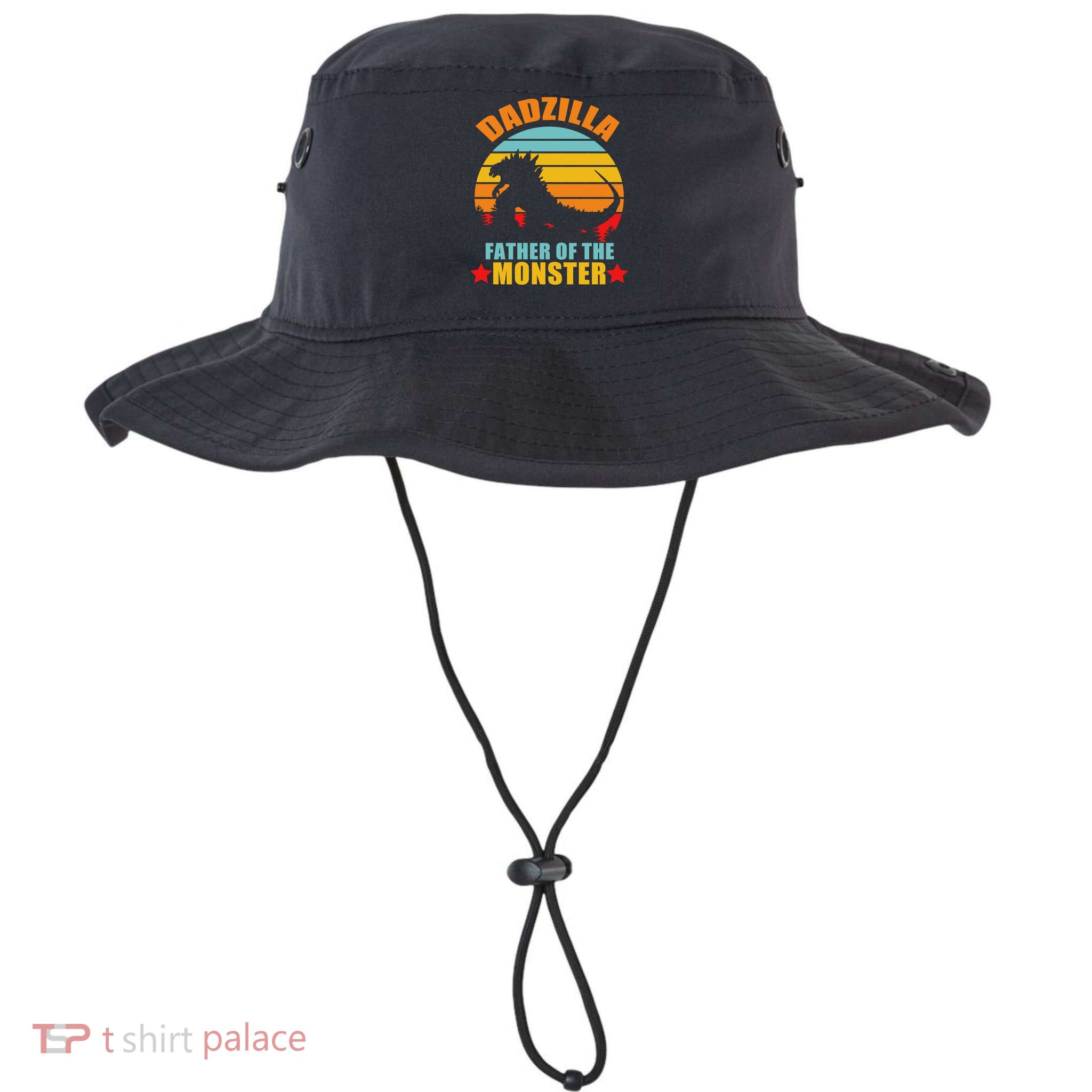 Dadzilla Father Of The Monsters Legacy Cool Fit Booney Bucket Hat