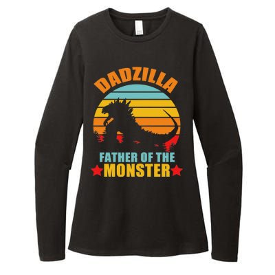 Dadzilla Father Of The Monsters Womens CVC Long Sleeve Shirt