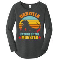 Dadzilla Father Of The Monsters Women's Perfect Tri Tunic Long Sleeve Shirt