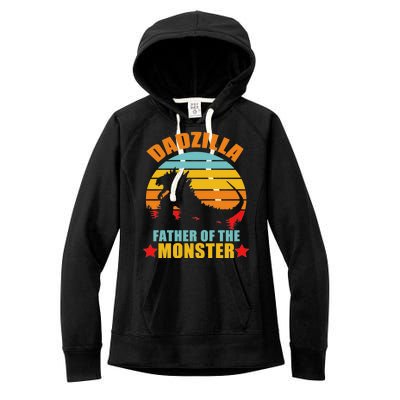 Dadzilla Father Of The Monsters Women's Fleece Hoodie