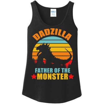 Dadzilla Father Of The Monsters Ladies Essential Tank