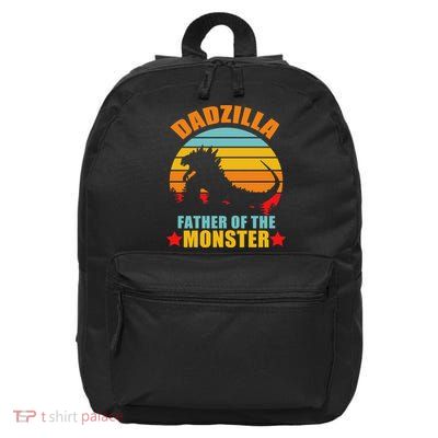 Dadzilla Father Of The Monsters 16 in Basic Backpack