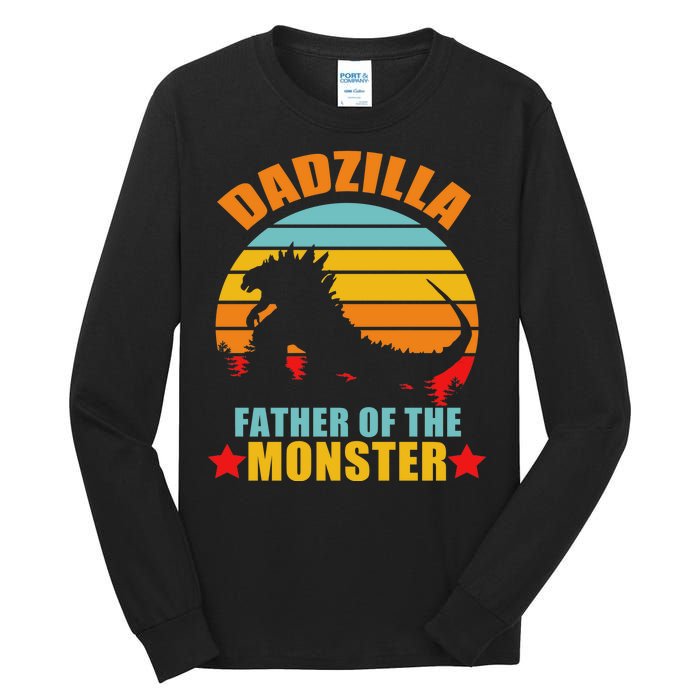 Dadzilla Father Of The Monsters Tall Long Sleeve T-Shirt