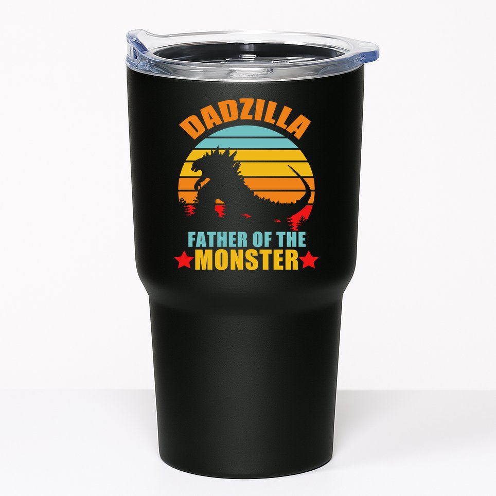 Dadzilla Father Of The Monsters Tumbler