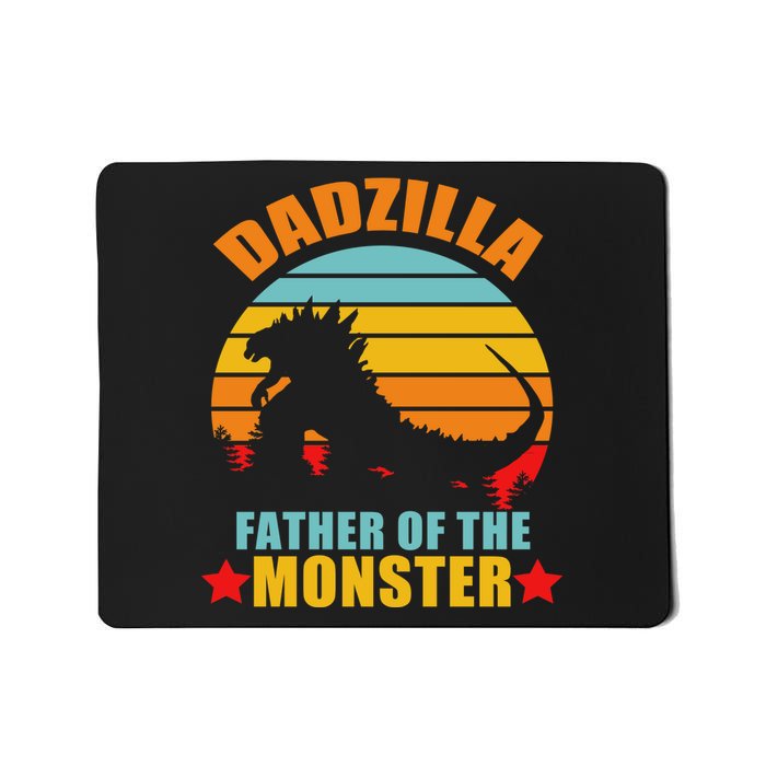 Dadzilla Father Of The Monsters Mousepad