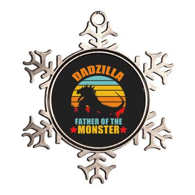 Dadzilla Father Of The Monsters Metallic Star Ornament