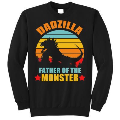 Dadzilla Father Of The Monsters Tall Sweatshirt