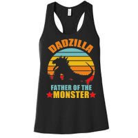 Dadzilla Father Of The Monsters Women's Racerback Tank