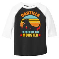 Dadzilla Father Of The Monsters Toddler Fine Jersey T-Shirt
