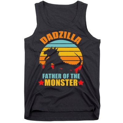 Dadzilla Father Of The Monsters Tank Top