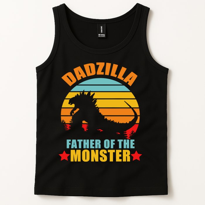 Dadzilla Father Of The Monsters Tank Top