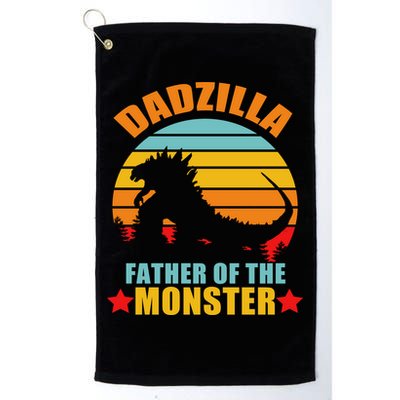 Dadzilla Father Of The Monsters Golf Towel