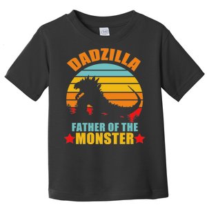 Dadzilla Father Of The Monsters Toddler T-Shirt