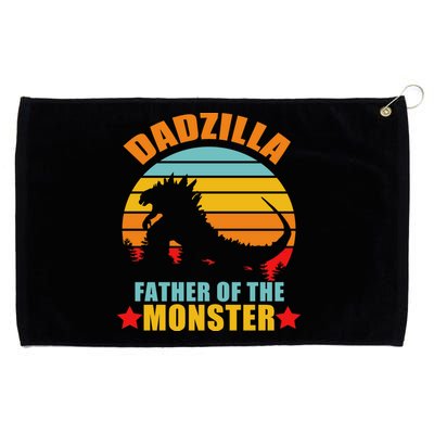 Dadzilla Father Of The Monsters Grommeted Golf Towel