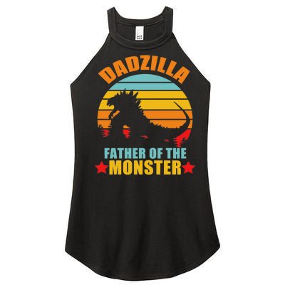 Dadzilla Father Of The Monsters Women's Perfect Tri Rocker Tank