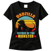 Dadzilla Father Of The Monsters Womens T-Shirt