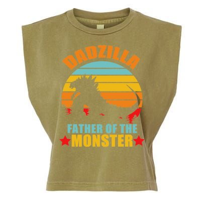 Dadzilla Father Of The Monsters Garment-Dyed Women's Muscle Tee