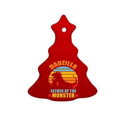 Dadzilla Father Of The Monsters Ceramic Tree Ornament