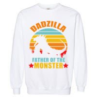 Dadzilla Father Of The Monsters Garment-Dyed Sweatshirt