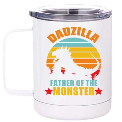 Dadzilla Father Of The Monsters 12 oz Stainless Steel Tumbler Cup