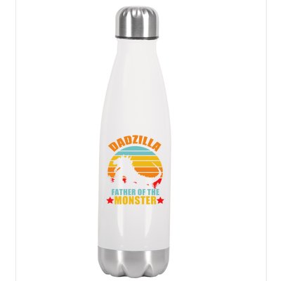 Dadzilla Father Of The Monsters Stainless Steel Insulated Water Bottle