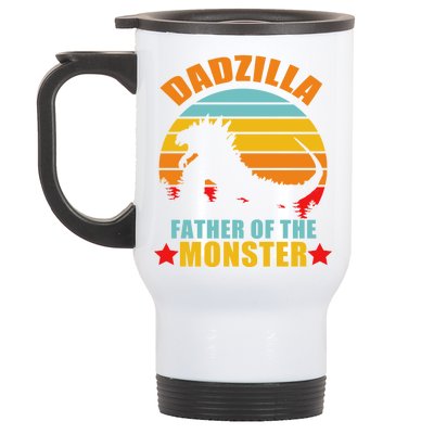 Dadzilla Father Of The Monsters Stainless Steel Travel Mug