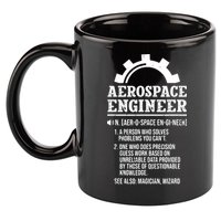 Definition Aerospace Engineer Aerospace Engineer 11oz C Handle Ceramic Mug