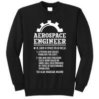 Definition Aerospace Engineer Aerospace Engineer Tall Sweatshirt