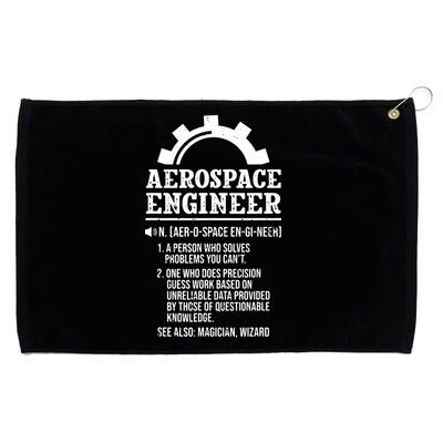 Definition Aerospace Engineer Aerospace Engineer Grommeted Golf Towel