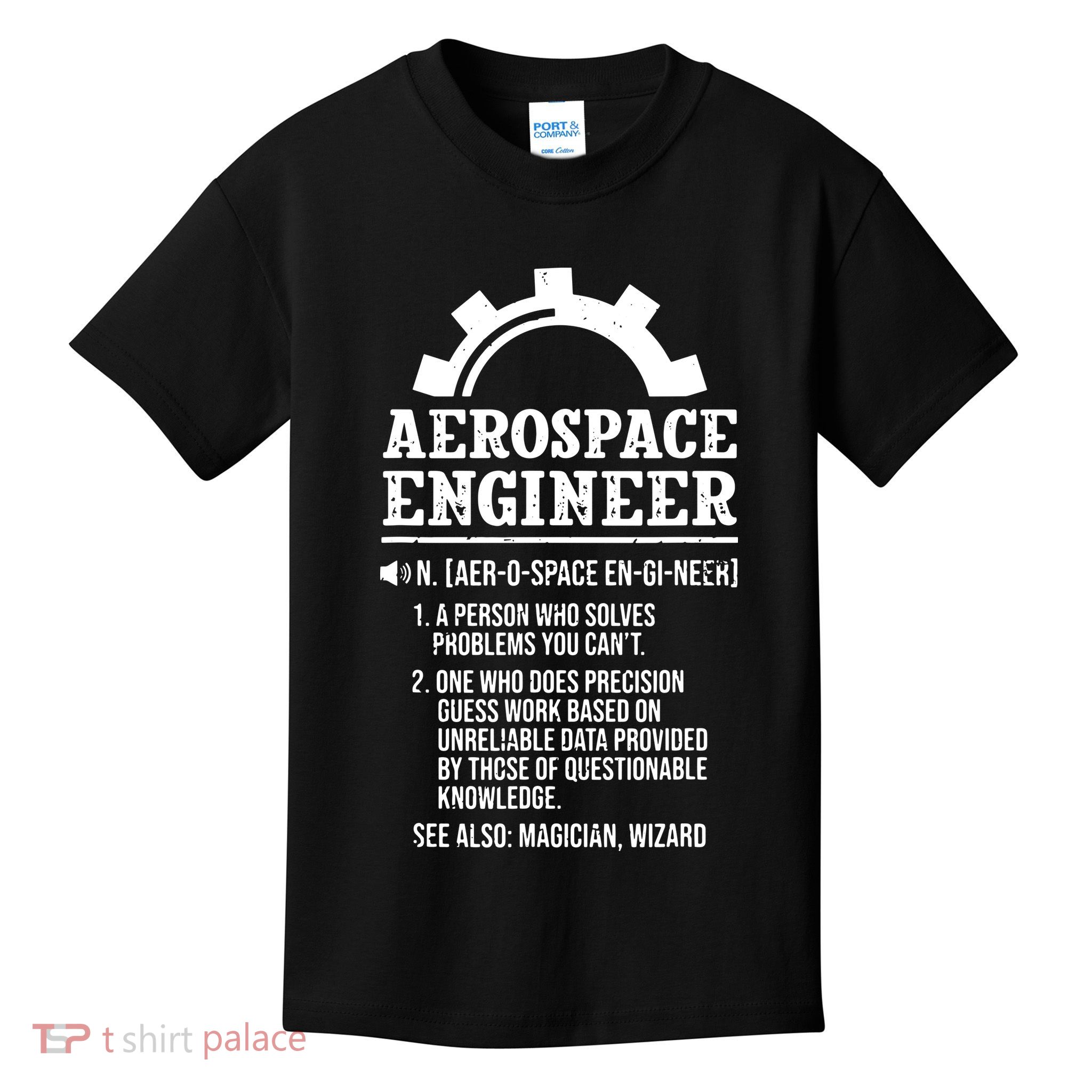 Definition Aerospace Engineer Aerospace Engineer Kids T-Shirt