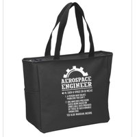 Definition Aerospace Engineer Aerospace Engineer Zip Tote Bag