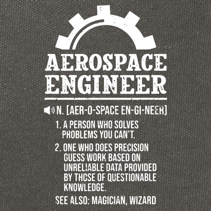 Definition Aerospace Engineer Aerospace Engineer Cotton Canvas Backpack