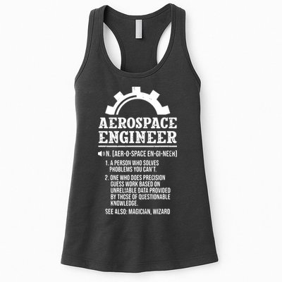 Definition Aerospace Engineer Aerospace Engineer Womens Tank Top
