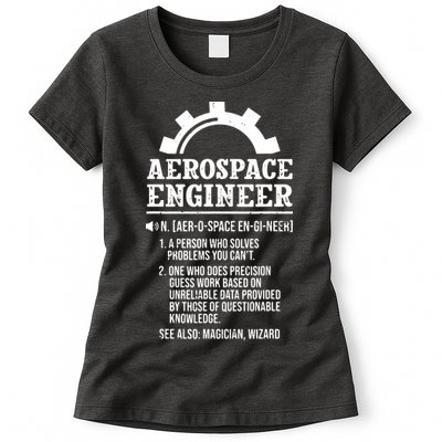 Definition Aerospace Engineer Aerospace Engineer Womens T-Shirt