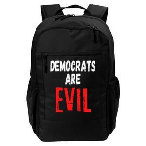 Democrats Are Evil Impeach Nancy Pelosi Anti Adam Schiff Daily Commute Backpack