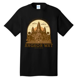 Discover And Explore Angkor Wat Of Khmer Cambodia Tall T-Shirt