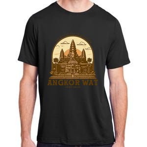 Discover And Explore Angkor Wat Of Khmer Cambodia Adult ChromaSoft Performance T-Shirt