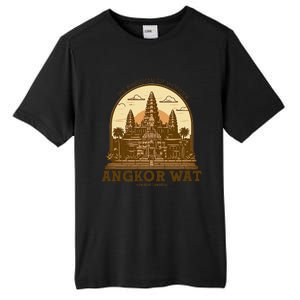 Discover And Explore Angkor Wat Of Khmer Cambodia Tall Fusion ChromaSoft Performance T-Shirt