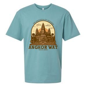 Discover And Explore Angkor Wat Of Khmer Cambodia Sueded Cloud Jersey T-Shirt